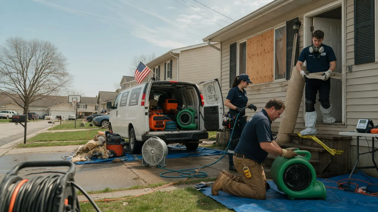 Water Damage Restoration in Gipsy, MO near me